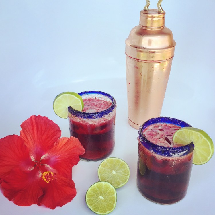 Refreshing Hibiscus Margarita